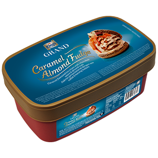 King's Grand Caramel Almond Fudge 6x1L