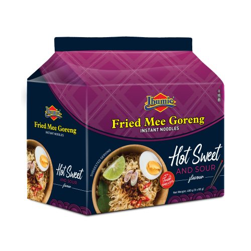 Ibumie Hot & Sour (Tom Yam) Mi Goreng 8x400g