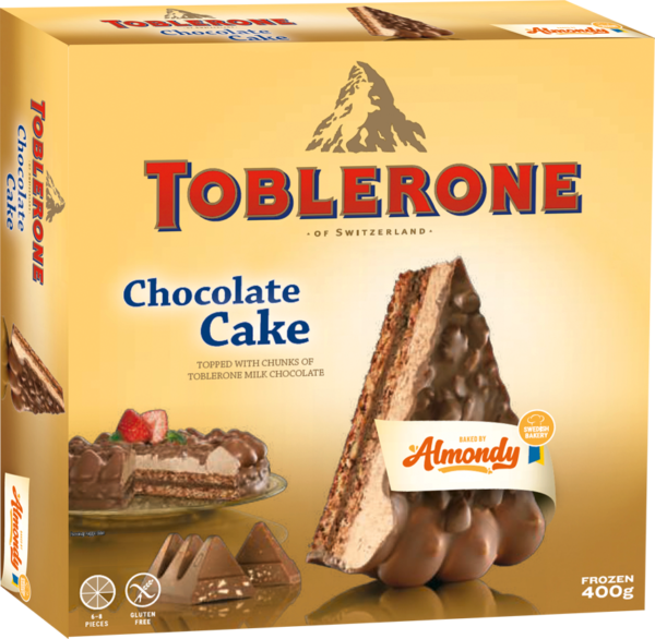 Toblerone Chocolate Cake 12x400g