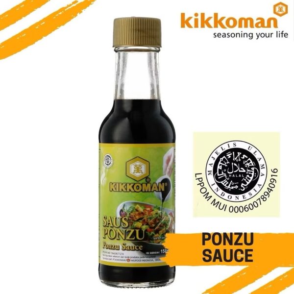 Kikkoman Ponzu Sauce Halal 12x150ml