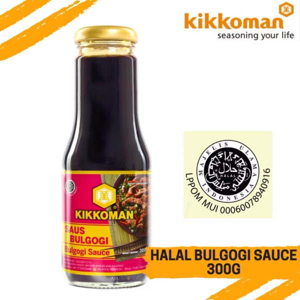Kikkoman Korean Bulgogi Sauce Halal 12x300g