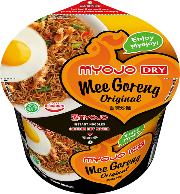 Myojo Mee Goreng Original Dry Bowl 18x94g