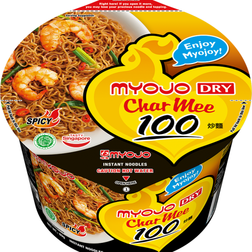 Myojo Char Mee 100 Dry Bowl 18x89g