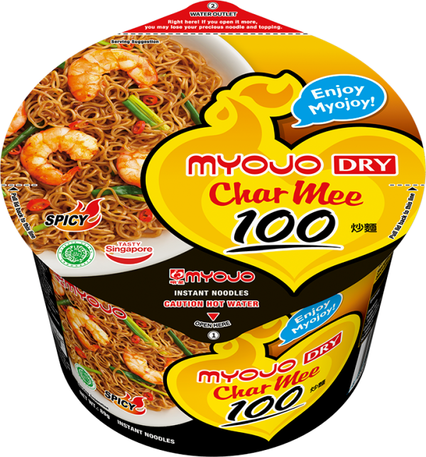 Myojo Char Mee 100 Dry Bowl 18x89g