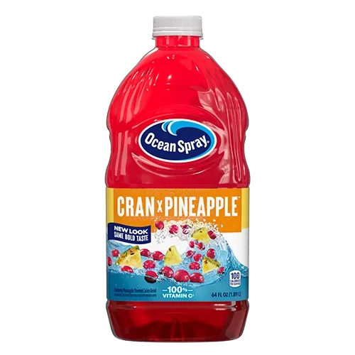 Ocean Spray Cranberry X Pineapple Juice 8x64 Oz (1.89L)