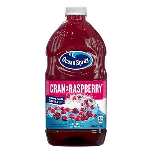Ocean Spray Cranberry X Raspberry Juice 8x64 Oz (1.89L)