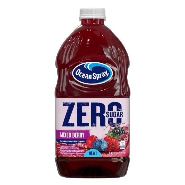 Ocean Spray Zero Sugar Mixed Berry 8x64 Oz (1.89L)