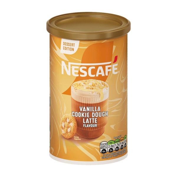 Nescafe Vanilla Cookie Dough Latte Instant Coffee 5x260g