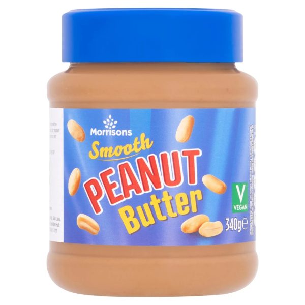 Morrisons Peanut Butter Smooth 6x340g