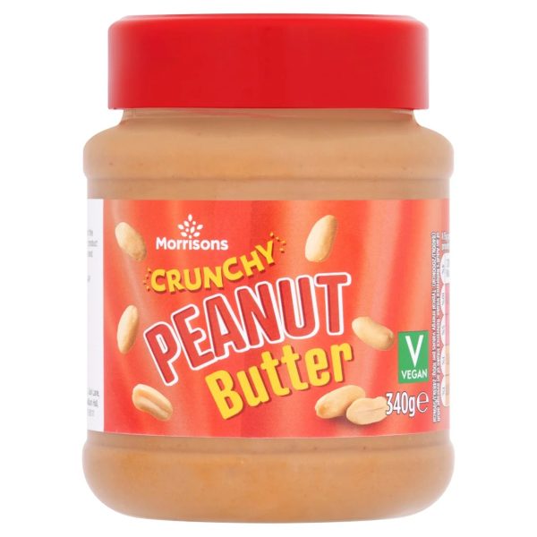 Morrisons Peanut Butter Crunchy 6x340g