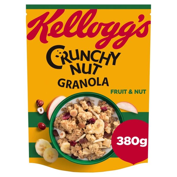 Kelloggs UK Crunchy Nut Granola Fruit & Nut 6x380g