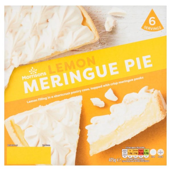 Morrisons Lemon Meringue Pie 6x475g