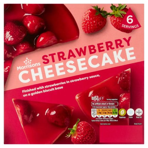 Morrisons Strawberry Cheesecake 6x460g
