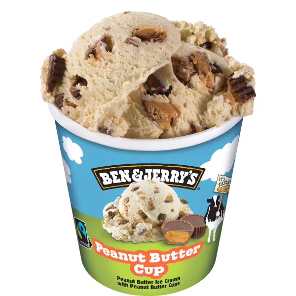 Ben & Jerry UK Ice Cream Peanut Butter Cup 8x465ml