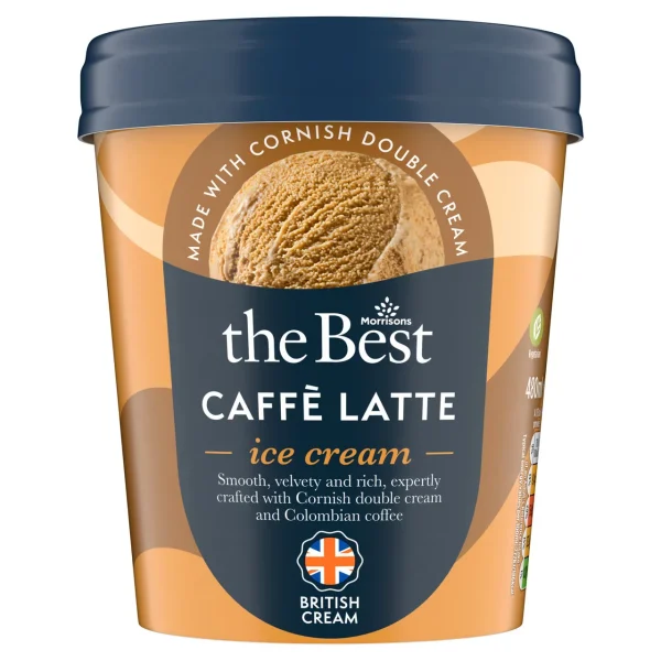 Morrisons The Best Caffe Latte Ice Cream 6x480ml