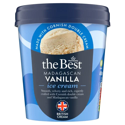 Morrisons The Best Madagascan Vanilla Ice Cream 6x480ml