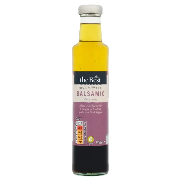 Morrisons The Best Balsamic Vinegar Dressing 4x250ml