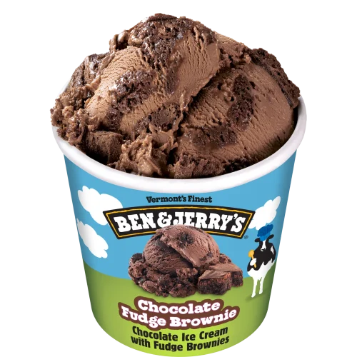 Ben & Jerry Chocolate Fudge Brownie 8x16Oz (473ml)