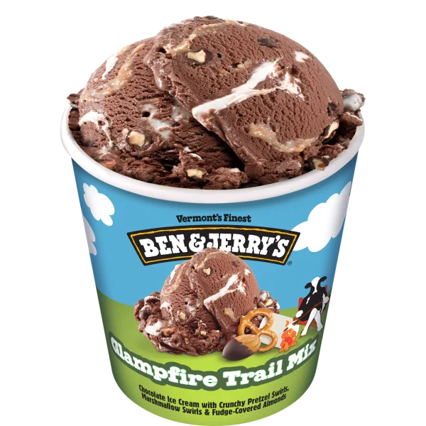 Ben & Jerry Glampfire Trail Mix 8x16Oz (473ml)