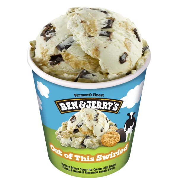 Ben & Jerry Oat of this Swirled 8x16Oz (473ml)