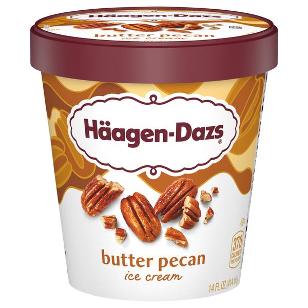 Haagen-Dazs Butter Pecan Ice Cream 8x14Oz (414ml)