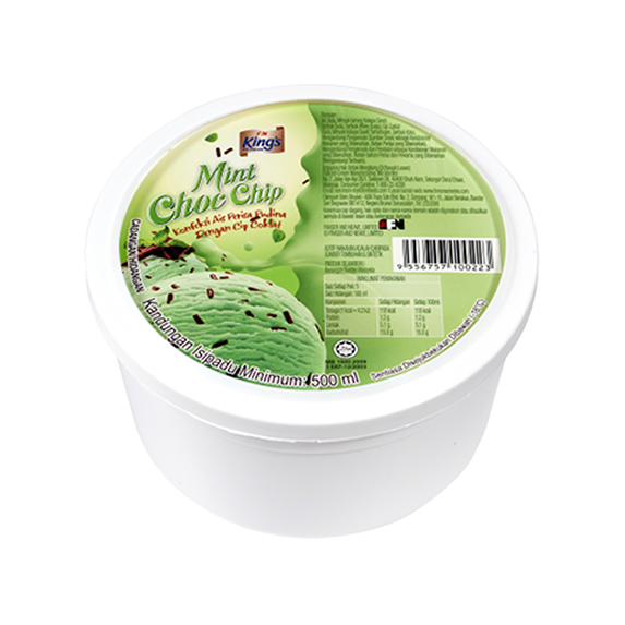 King's Mint Choc Chip 8x500ml
