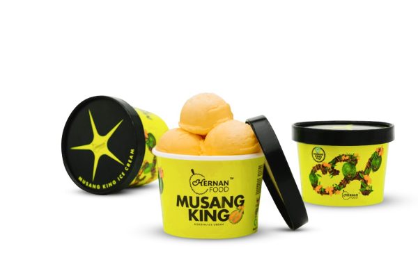 Hernan Musang King Ice Cream Cup  24x100ml or 12x400ml
