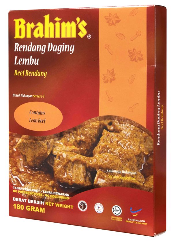 Brahim Beef Rendang 180gx24