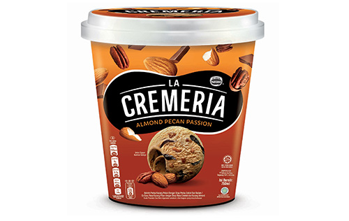 Nestle La Cremeria Almond Pecan (Pint)12 x 750ml
