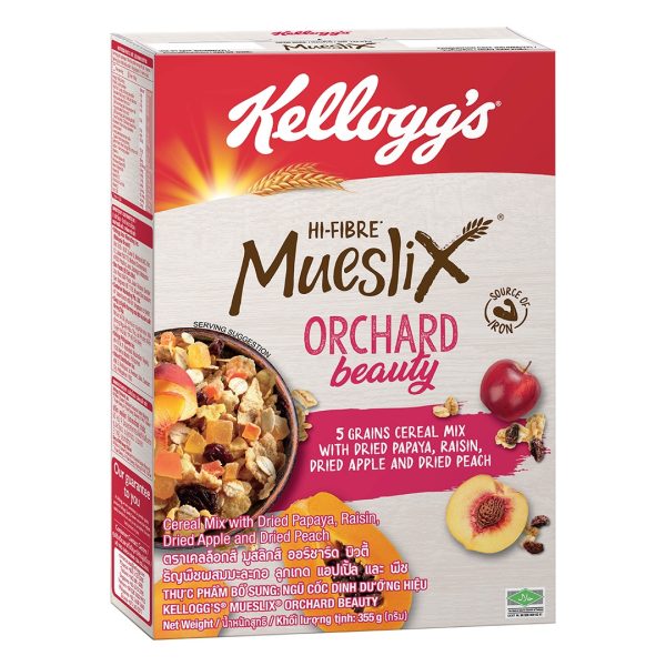 Kelloggs Mueslix Orchard Beauty 12x355g