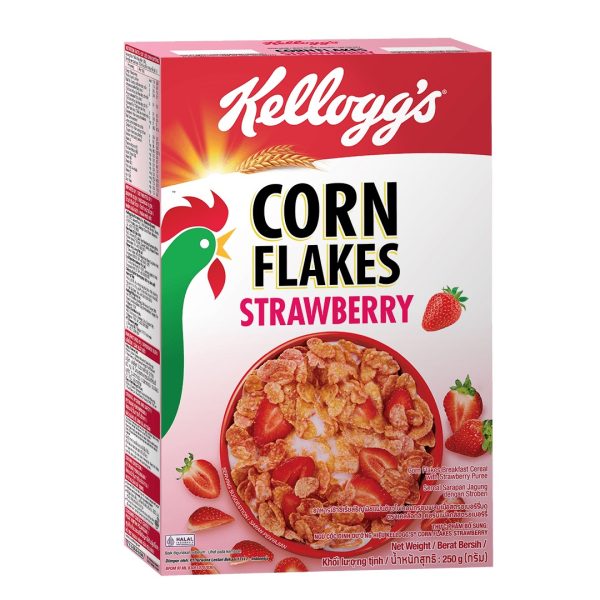 Kelloggs Corn Flakes Strawberry 18x250g