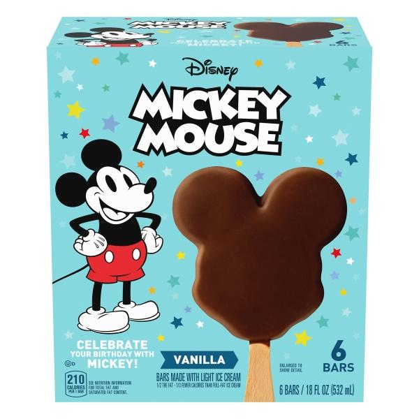 Mickey Mouse Ice Cream Bar 6MPK 4x18Oz (532ml)