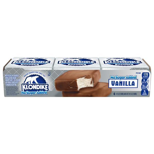 Klondike Slim a Bear (No Sugar Added) Vanilla Ice Cream Bars 6MPK 12x4Oz (118.29ml)