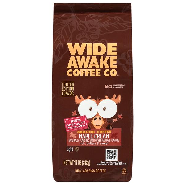 Wide Awake Coffee Co Maple Cream Ground Coffee 6x11Oz (311.84g)