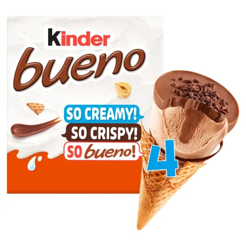 Kinder Bueno Classic Ice Cream Cone 4MPK 8x90ml
