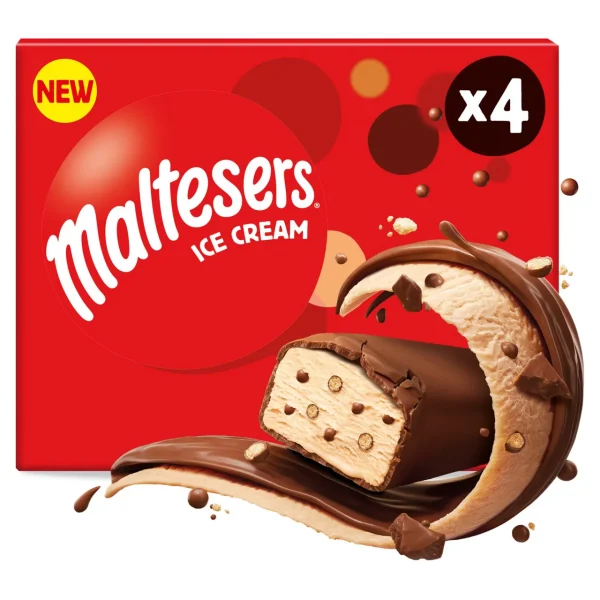 Maltesers Ice Cream Bars 4MPK 4x45.6g