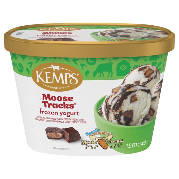 Kemps Moose Tracks Frozen Yoghurt 3x48Oz (1.4L)