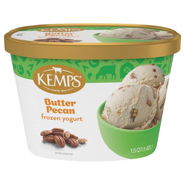 Kemps Butter Pecan Frozen Yoghurt 3x48Oz (1.4L)