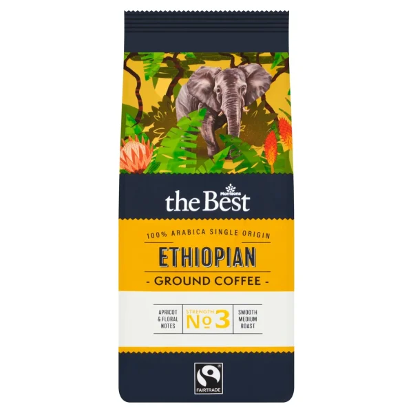 Morrisons The Best Ethiopian Ground Coffee 6x227g