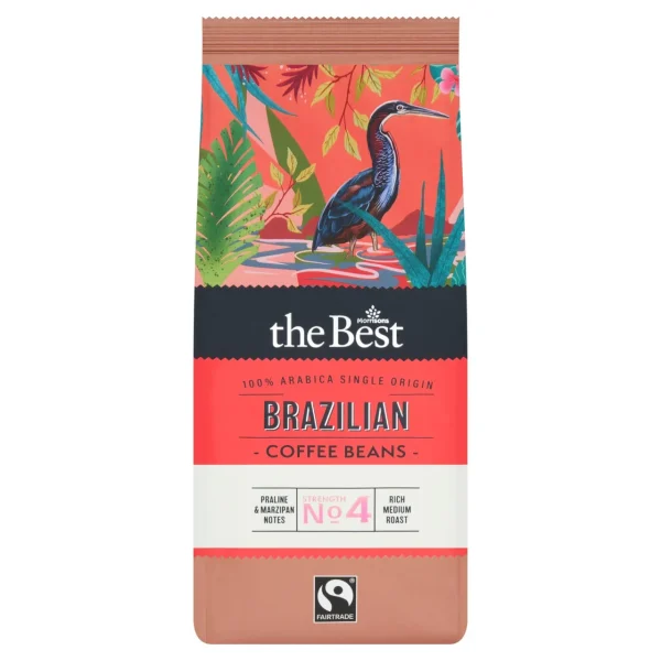 Morrisons The Best Brazilian Roasted Ground Coffee 6x227g