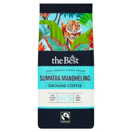 Morrisons The Best Sumatran Mandheling Roasted Ground Coffee 6x227g