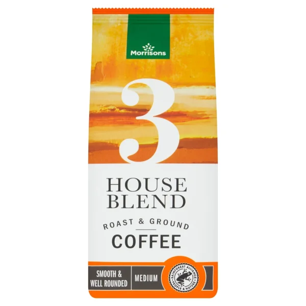 Morrisons House Blend Roast Ground Coffee 6x227g