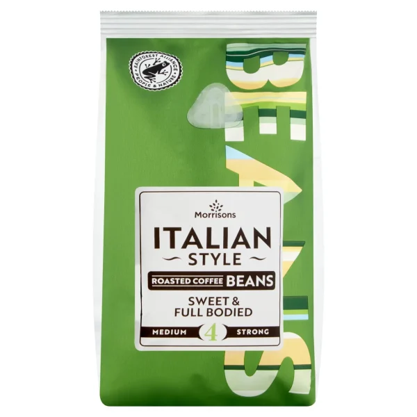 Morrisons Italian Coffee Beans 6x227g