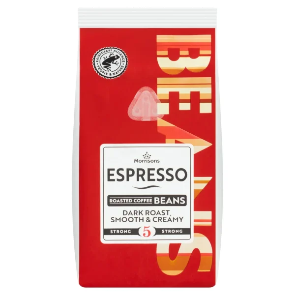 Morrisons Espresso Ground Coffee 6x227g