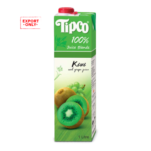 Tipco 100% Kiwi With Grape Juice 12x1L