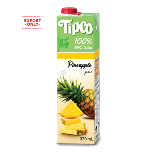 Tipco 100% NFC Pineapple Juice 12x1L