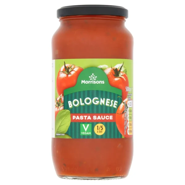 Morrisons Bolognese Pasta Sauce 12x500g