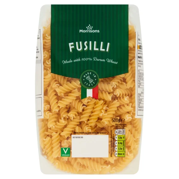 Morrisons Fusilli 12x500g