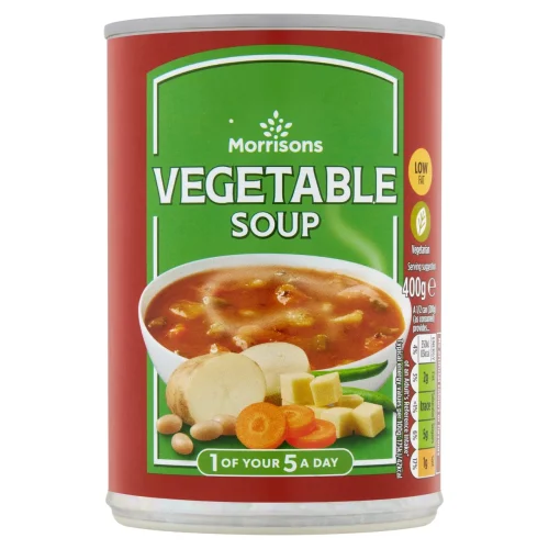 Morrisons Vegetable Soup 12x400g