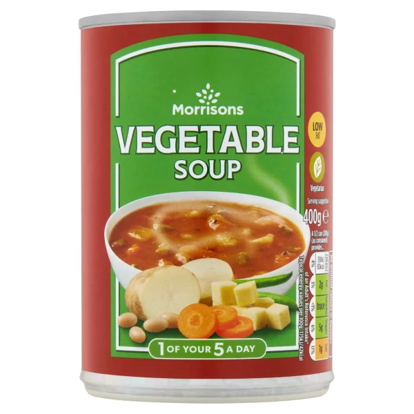 Morrisons Vegetable Soup 12x400g